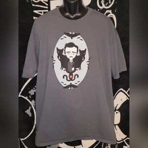 Teefury-Edgar Allan Poe And Friends-Size 2XL